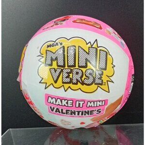 MGAs Mini Verse Make It Mini Valentines Collectible DIY Food Model Surprise Ball
